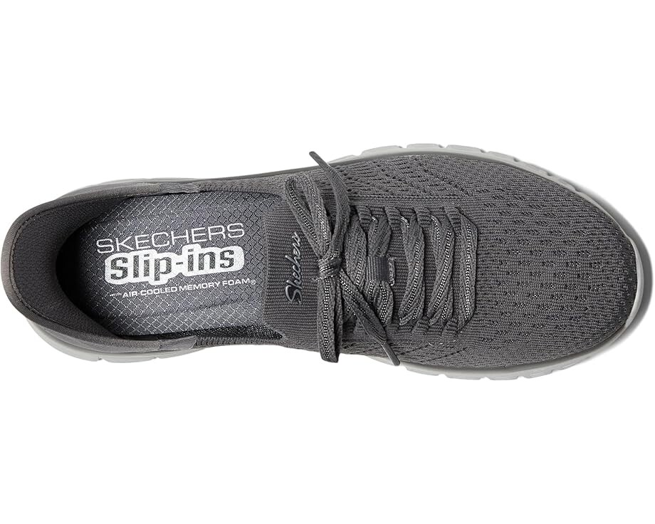 Кроссовки SKECHERS Graceful - First Blush Hands Free Slip-Ins, угольный — фото 2