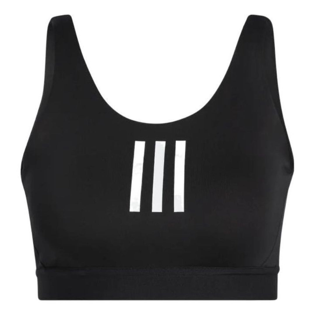 

Бюстгальтер (WMNS) adidas Don't Rest Medium-Support 3-Stripes Bra 'Black White'