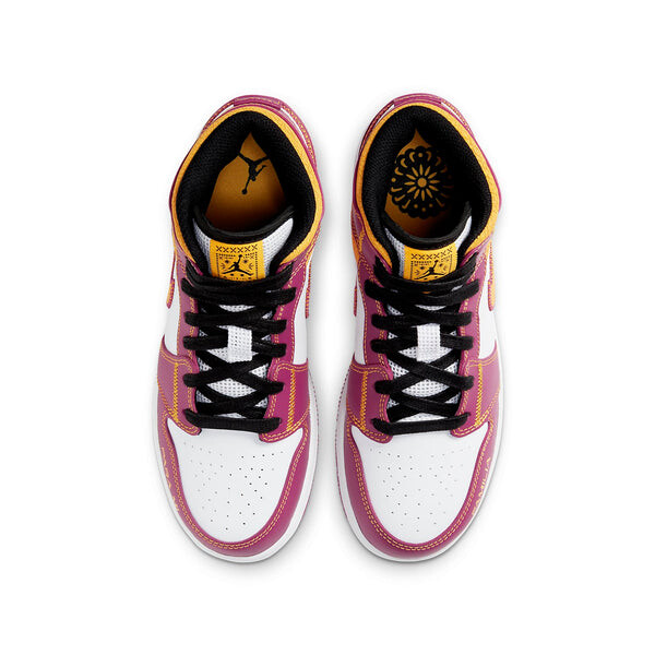 Кроссовки 1 Air Jordan, фиолетовый — фото 4