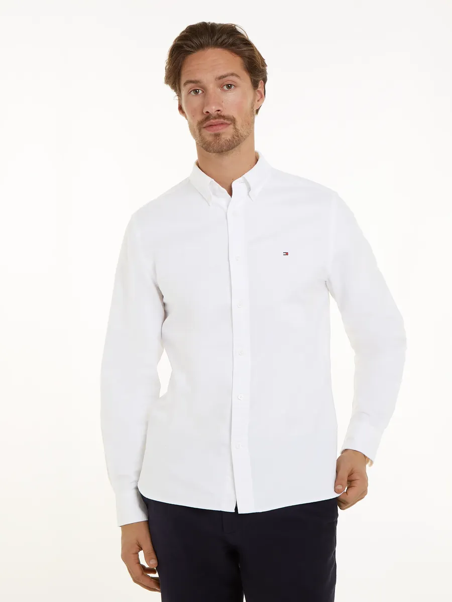 

Рубашка с длинными рукавами Tommy Hilfiger "SOLID HERITAGE OXFORD RF SHIRT", белый