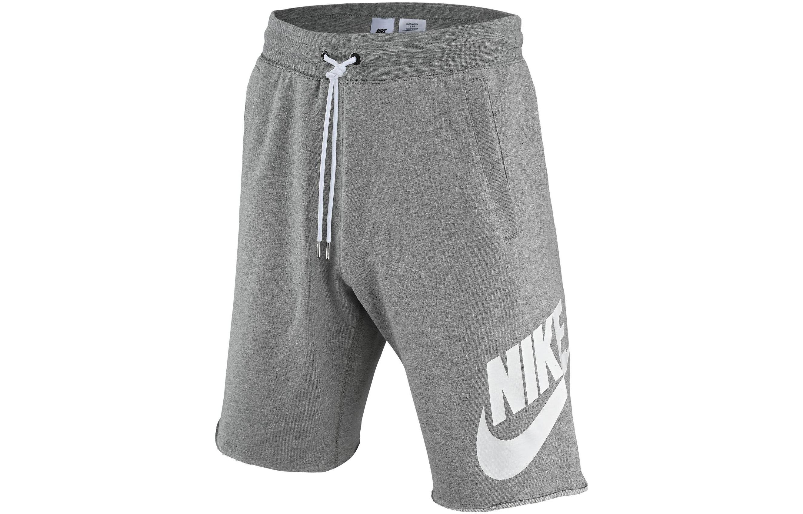 

Мужские повседневные шорты Nike тонированного темно-серого цвета