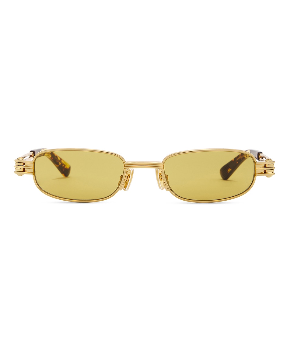 

Солнцезащитные очки Bolt Bottega Veneta, Gold & Yellow