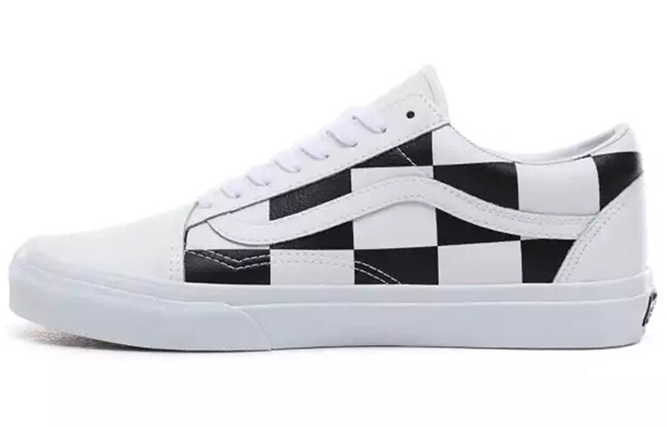 

Кроссовки Old Skool Vans 'Leather Check'