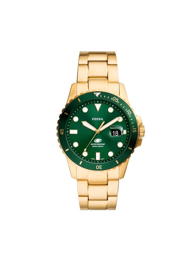 

Часы Blue FS6030 Fossil, золотой