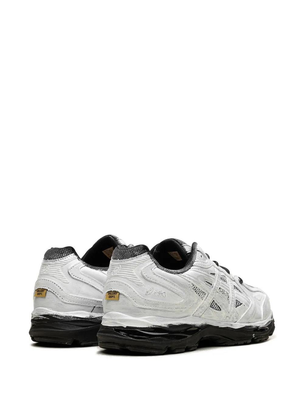 Кроссовки Gel-K1011 Mental Energy Painted - Black из коллаборации с Gallery Dept ASICS, белый — фото 3