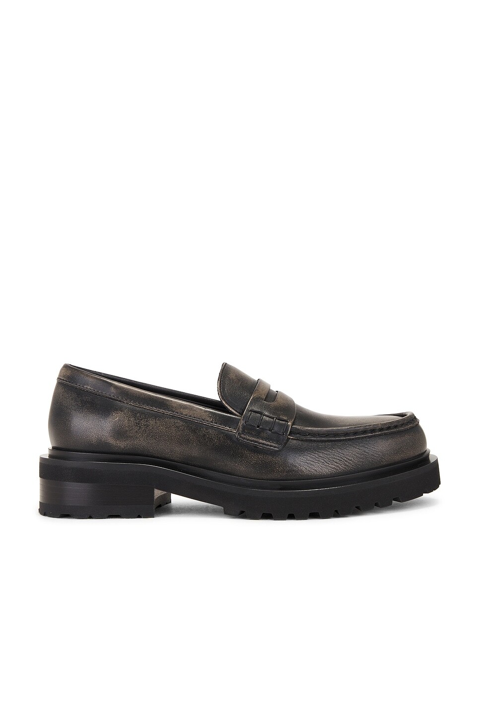 

Массивные лоферы Golden Goose, черный
