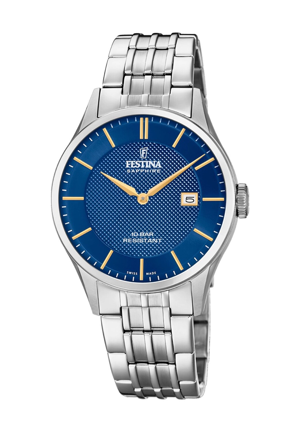 

Мужские часы F20005/3 FESTINA, цвет Silber Blau