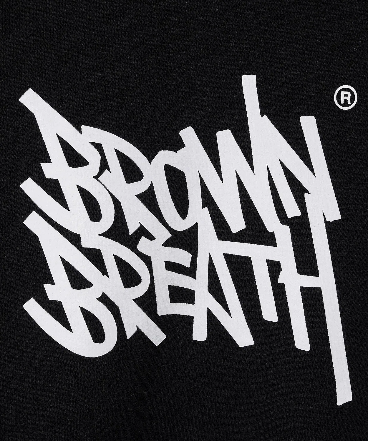 Детское худи Tag чёрного цвета от Brownbreath Kids — фото 4