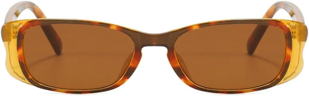 

Солнцезащитные очки с защитой UV400 | Маленькая оправа, цветные линзы | Для женщин и мужчин, для занятий спортом на открытом воздухе и вождения DSVIGF, Blue Gray