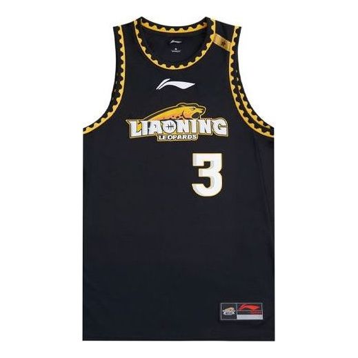 

Футболка x cba liaoning flying leopards баскетбольная майка Li-Ning, черный