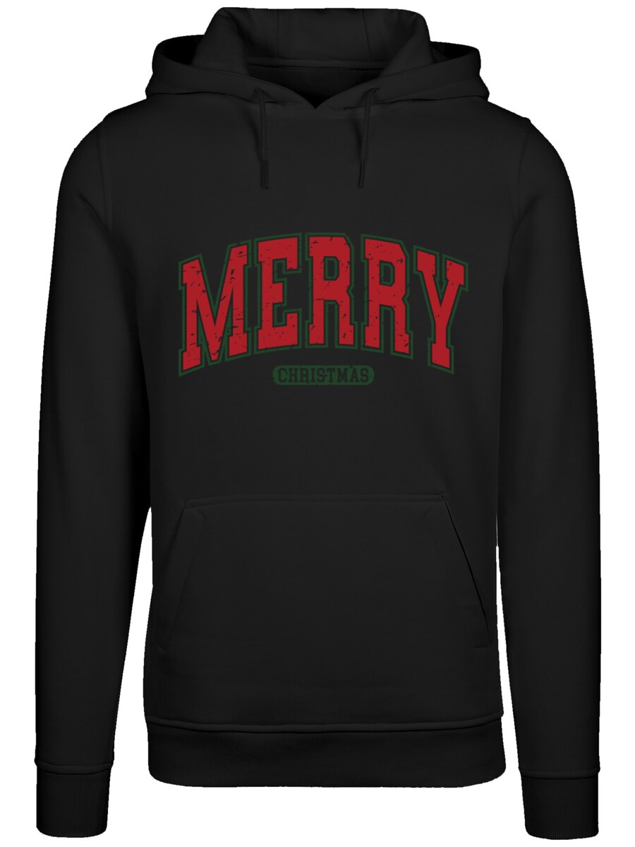 

Толстовка F4NT4STIC Merry Christmas Varsity Retro, черный