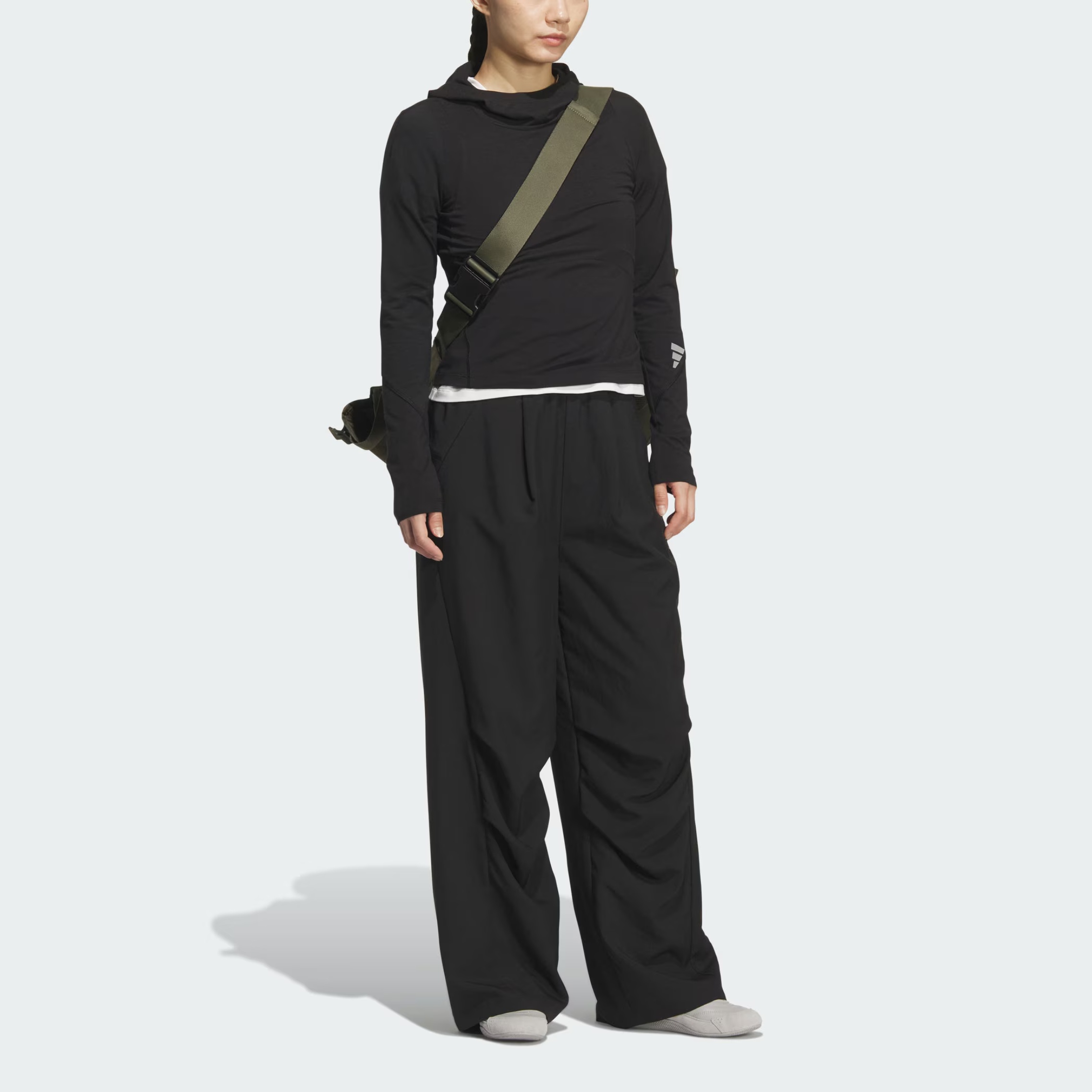 Футболка FOS Regular женская Adidas, черный — фото 4
