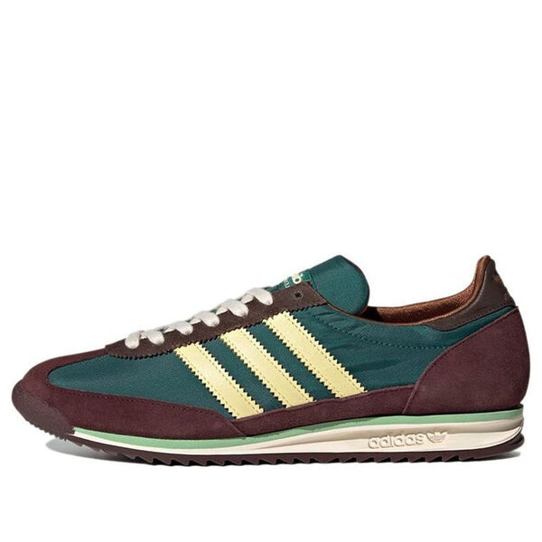 

Кроссовки x wales bonner sl 72 'hemp maroon' Adidas, зеленый