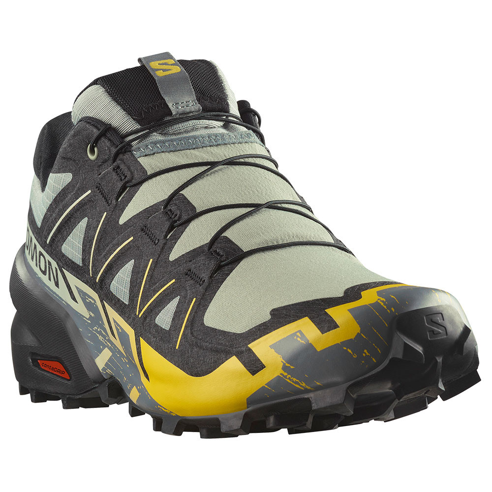 

Кроссовки для трейлраннинга Salomon Speedcross 6 (мужские), Wrought Iron/Black/Incaberry