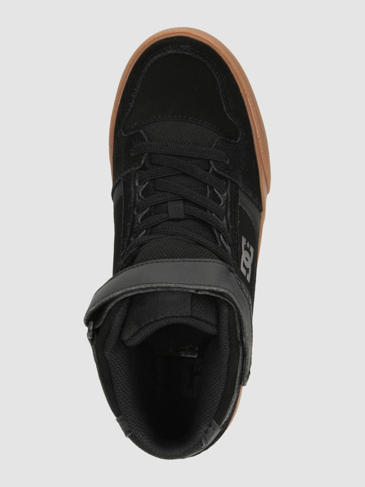 Кеды DC Pure High-Top EV Kids Skateschuhe, black/gum — фото 4