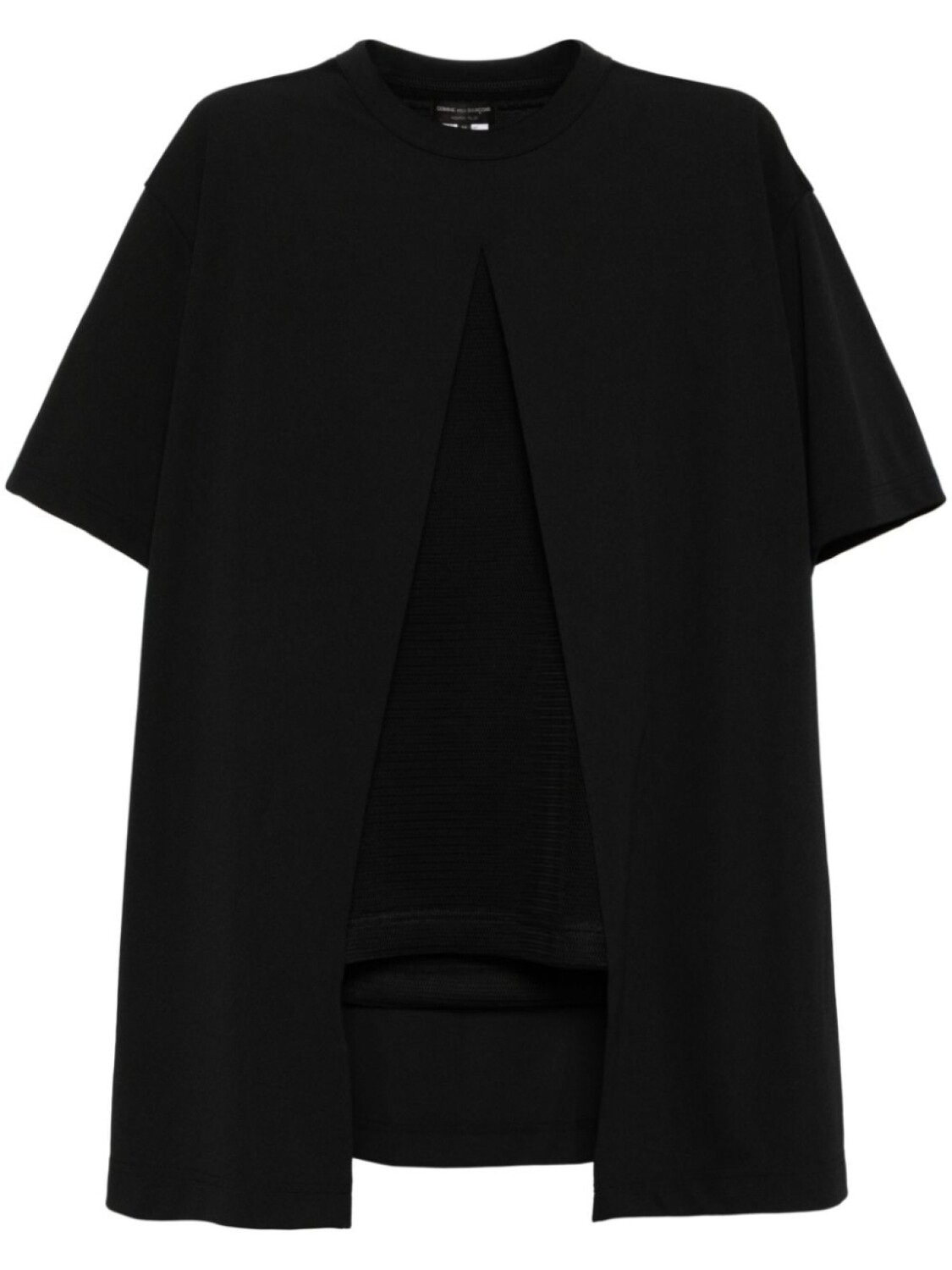 

Comme des Garçons Homme Plus многослойная футболка, черный