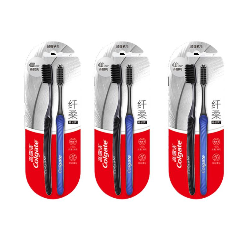 

Нежные мягкие щетинки зубные щетки очистка 2 шт/4 шт/6 шт COLGATE