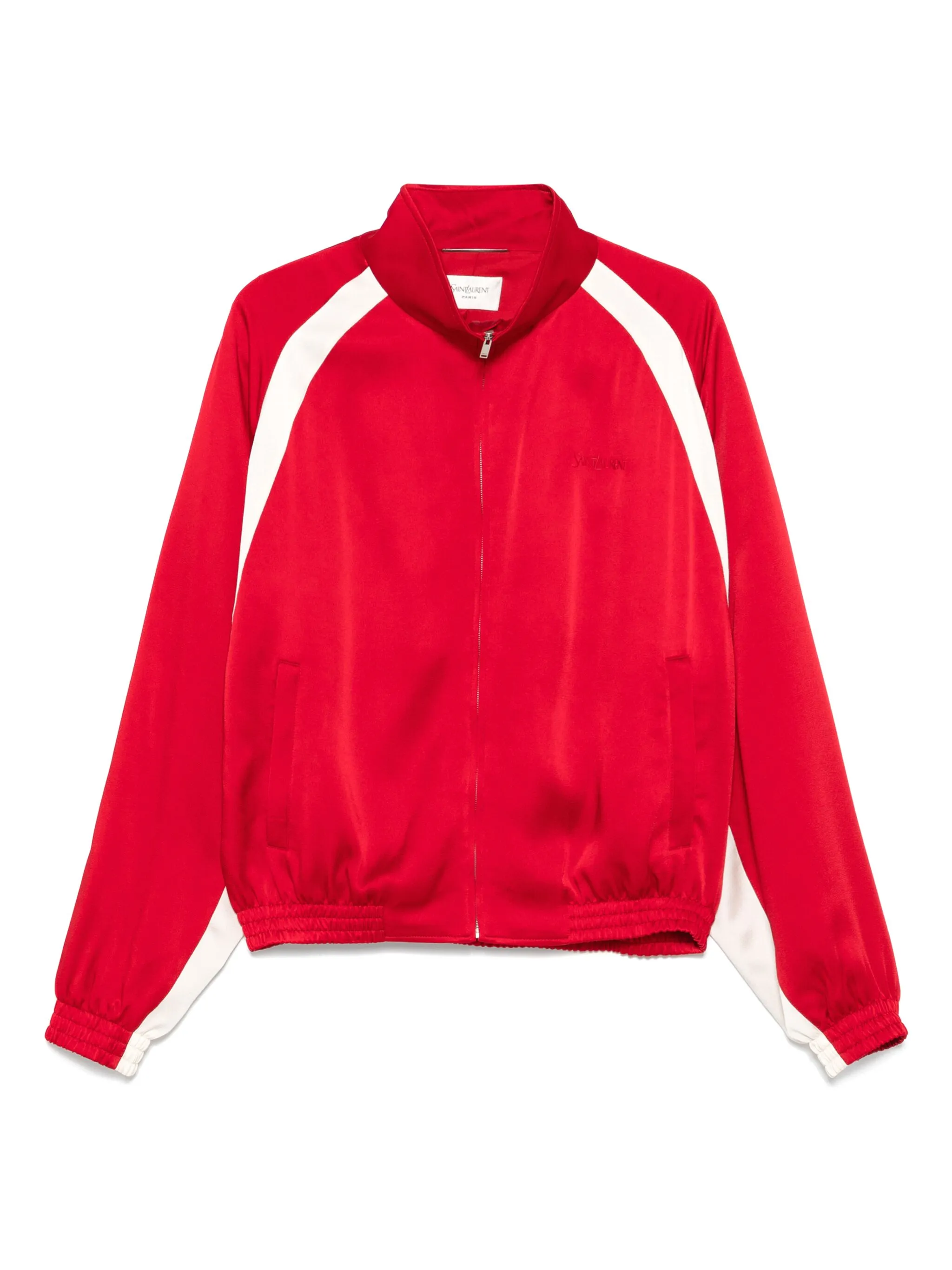 

Толстовка с вышитым логотипом Saint Laurent, красный