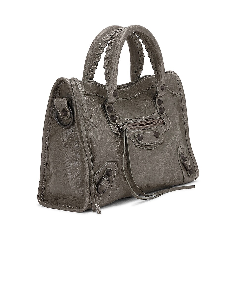 

Маленькая сумка Le City Balenciaga, хаки