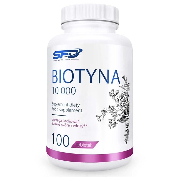 

Подготовка волос, кожи и ногтей Sfd Biotyna 10000, 100 шт