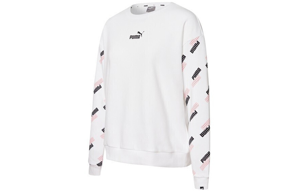 

Power Aop Толстовка женская белая Puma