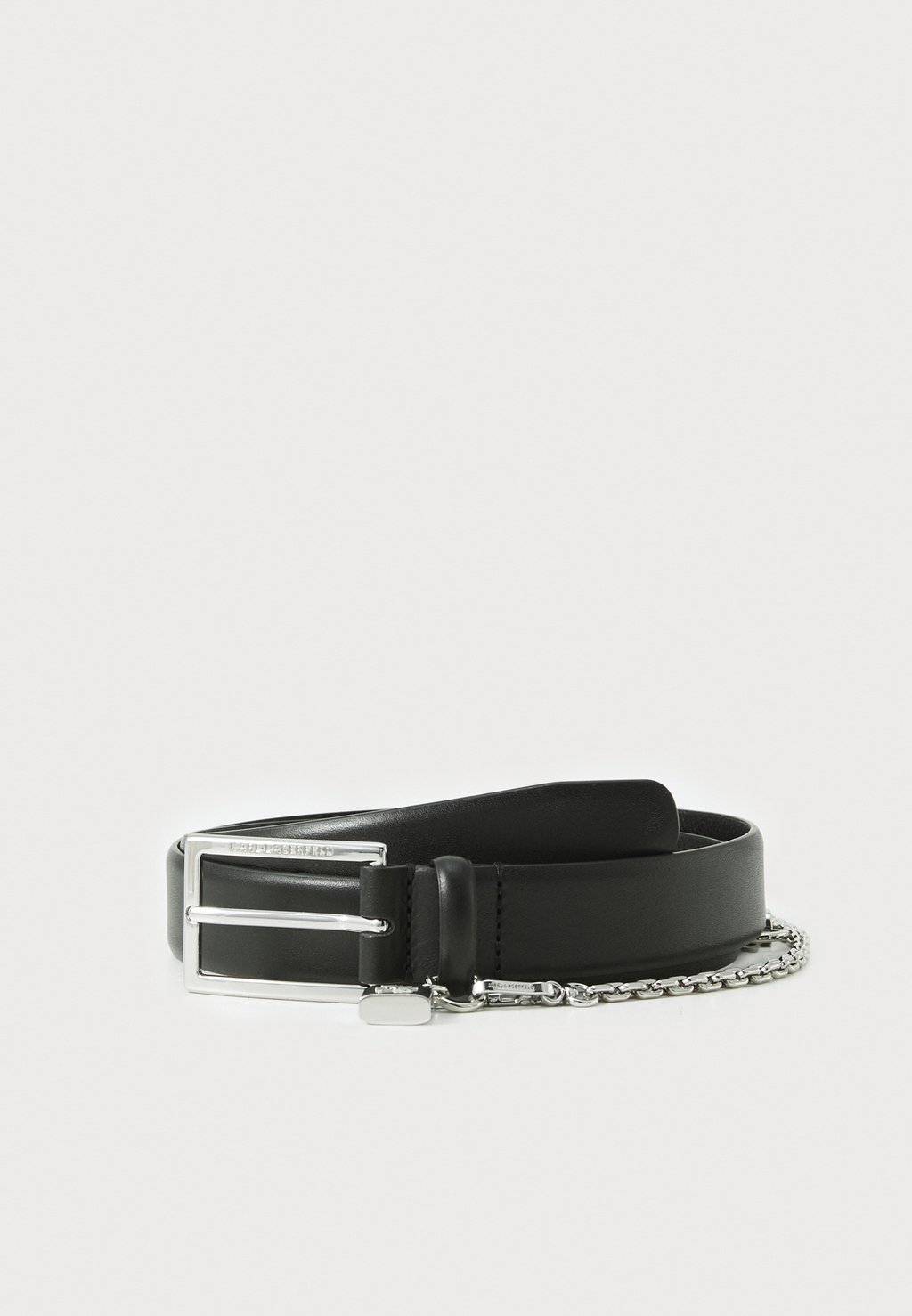 

Пояс K/AUTOGRAPH PADLOCK BELT KARL LAGERFELD, черный