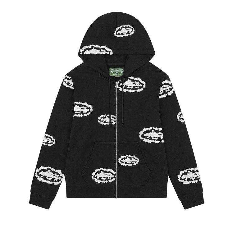 

Худи Denim Tears x Corteiz Cotton Wreath Zip Hoodie, Black