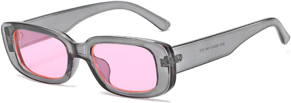 

Женские солнцезащитные очки маленького размера в пластиковой оправе с градиентным линзовым покрытием. Модные женские очки с защитой от УФ-излучения UV400 HHZZYVY, C7gray-pink