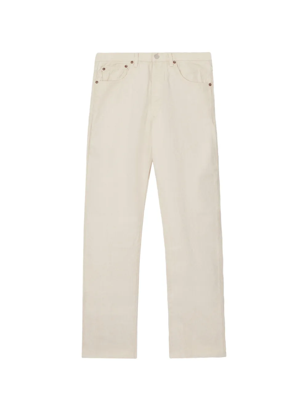 

Джинсы 933 Barney с медными заклепками и декоративной строчкой Fortela, бежевый