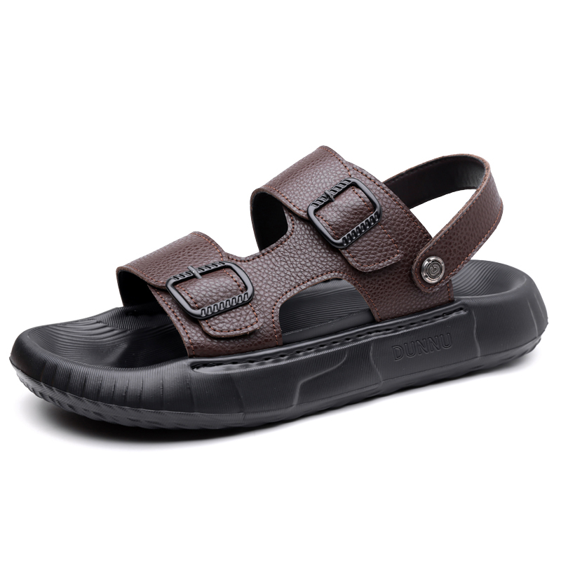 

Dunnu Пляжные сандалии мужские черно-коричневые, цвет Brown