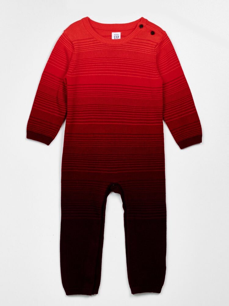 

Комбинезон с эффектом омбре Gap, красный