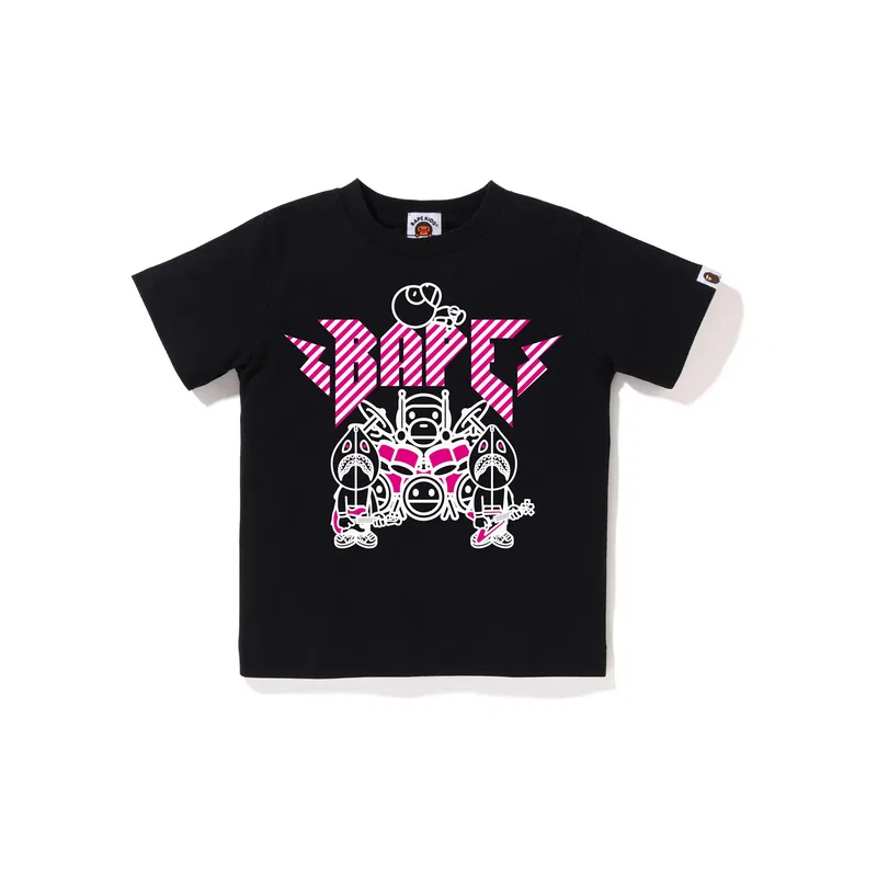 Футболка детская A Bathing Ape белая — фото 3