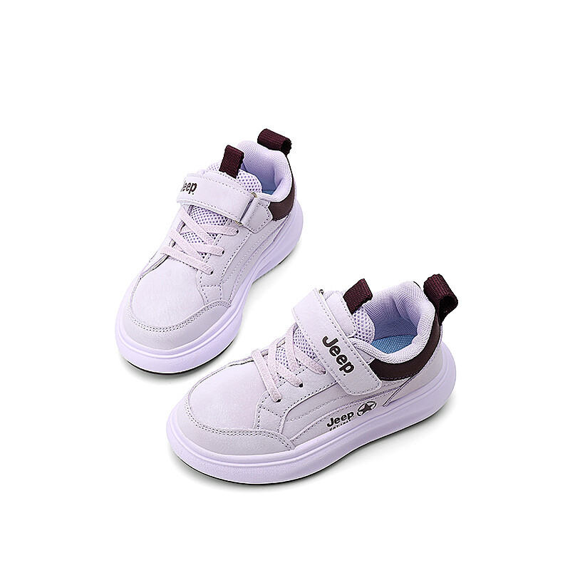 Детские кроссовки для скейтбординга Kids Low-top Lilac Jeep, светло-фиолетовый — фото 4