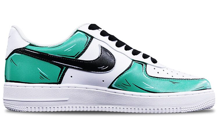 

Кроссовки Nike Air Force 1 Skateboard Shoes Men Low-Top Green