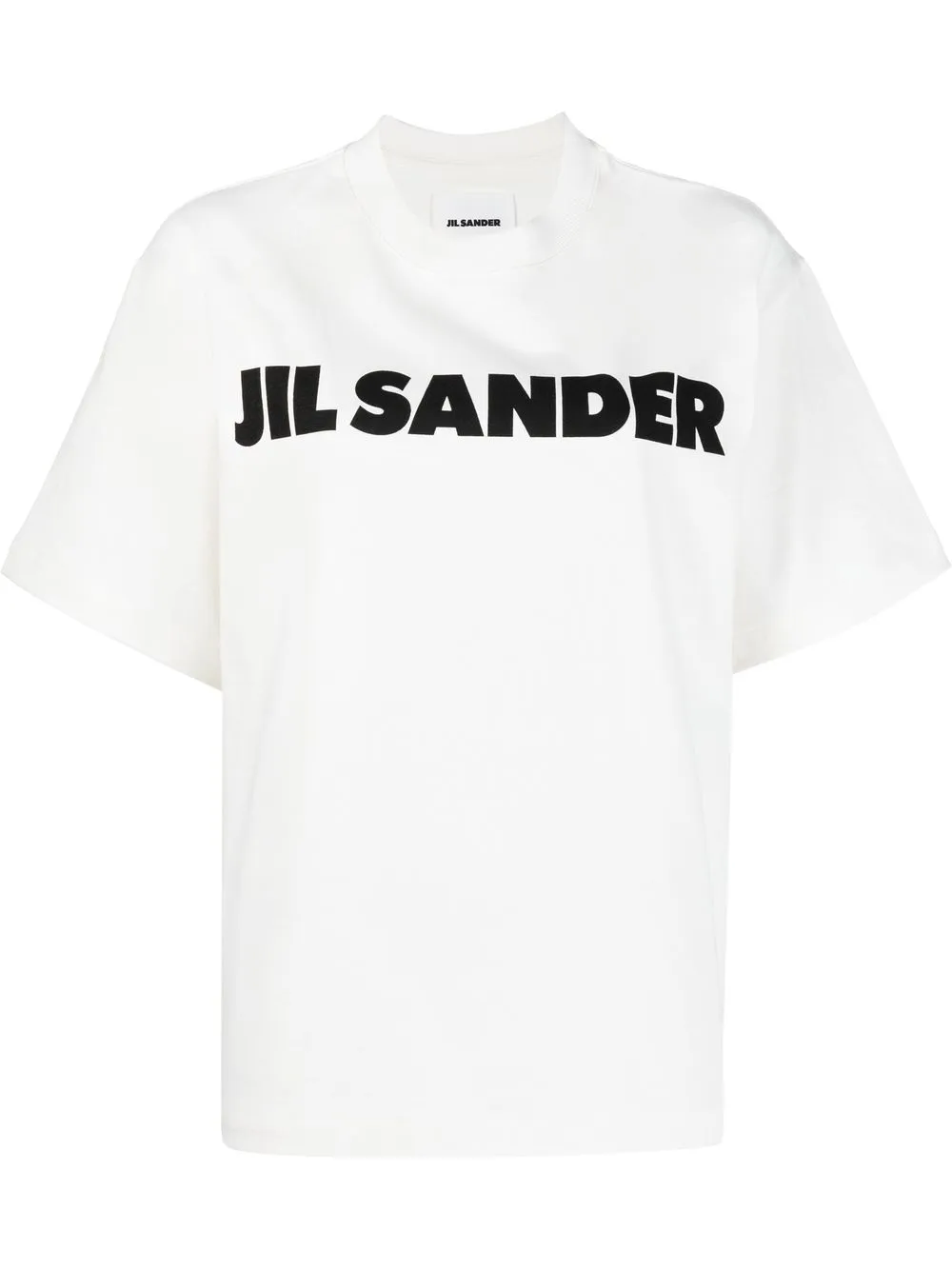 

Футболка с логотипом JIL SANDER, белый