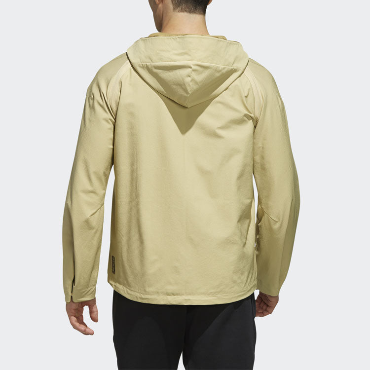 Куртка adidas WJ JKT WV Series Outdoor Windproof Sports Hooded Jacket FJ0201 — фото 4