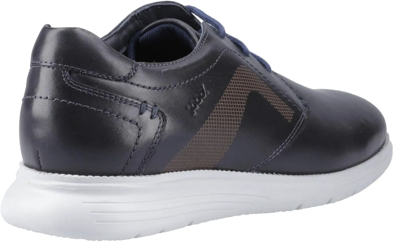 Туфли Pod Aston Leather Men's Navy Lace-Up Shoes, темно-синий — фото 2