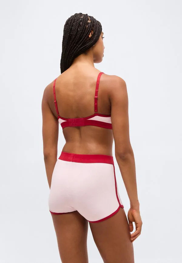 Треугольный бюстгальтер-топ Adidas Sportswear, Clear Pink — фото 3