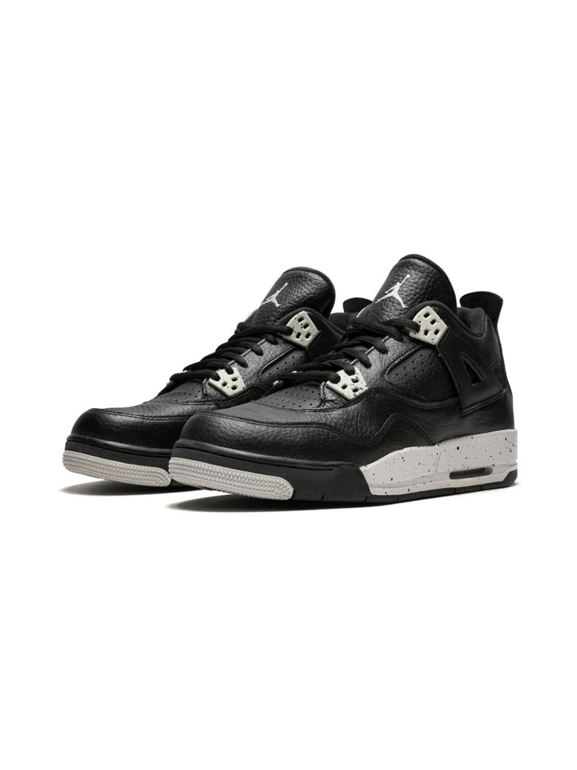 Jordan кроссовки Air Jordan  4 Retro, черный — фото 2