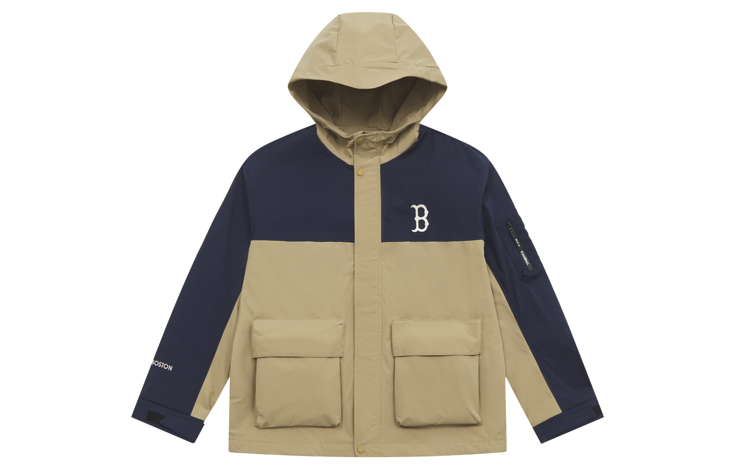 

MLB Бейсбольная куртка Бостон Ред Сокс, Marine Blue/Khaki
