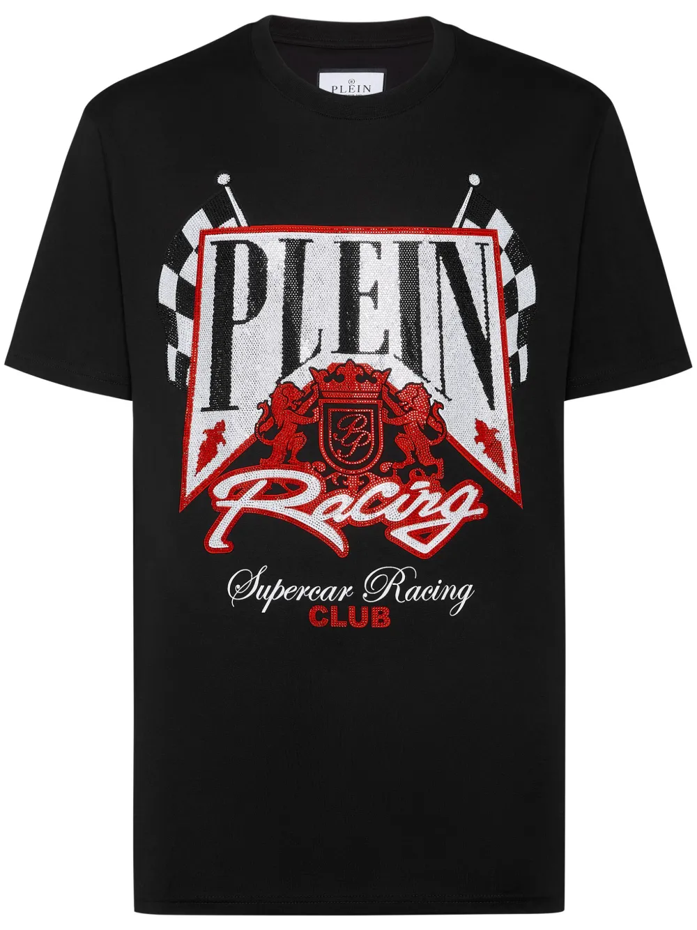

Футболка Strass Racing Club Philipp Plein, черный