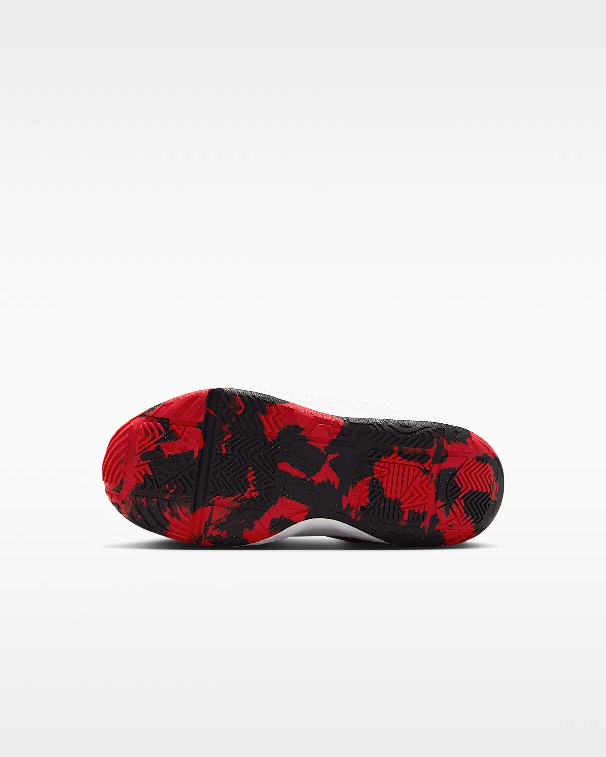 Детские кроссовки Nike Team Hustle D 12, Black/University Red/White — фото 2