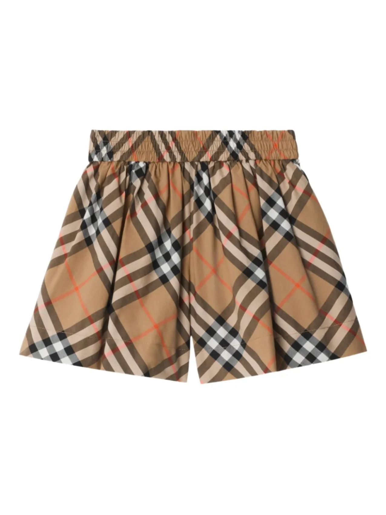 

Шорты Burberry Kids в винтажную клетку, нейтральный
