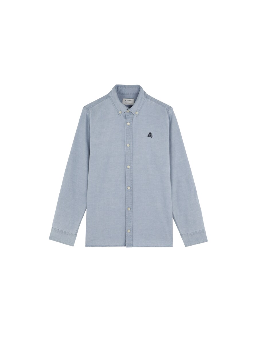 

Рубашка на пуговицах классического кроя Scalpers, Blue