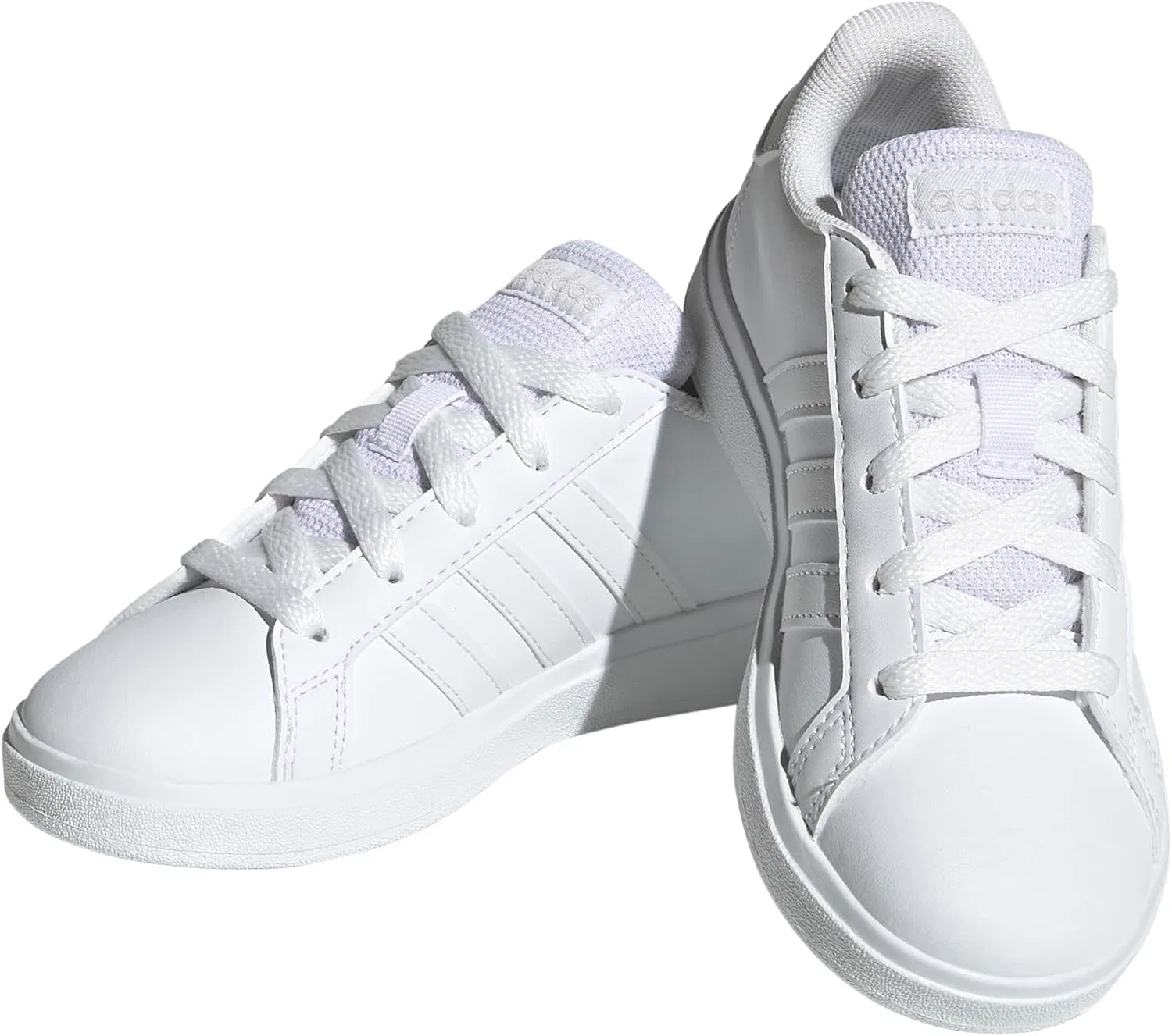 Кроссовки теннисные adidas, белый/белый/серый — фото 2