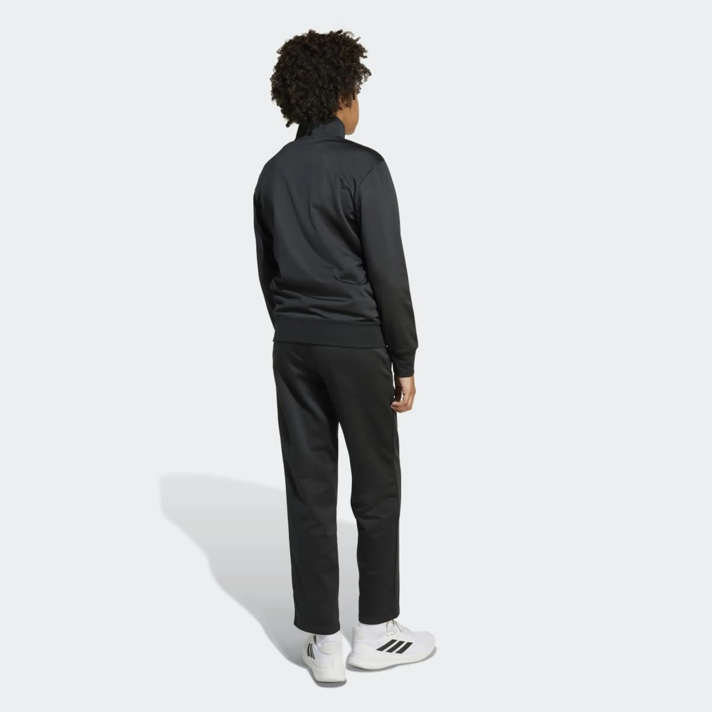Детский спортивный костюм Tricot Colour Pop Adidas, черный — фото 4