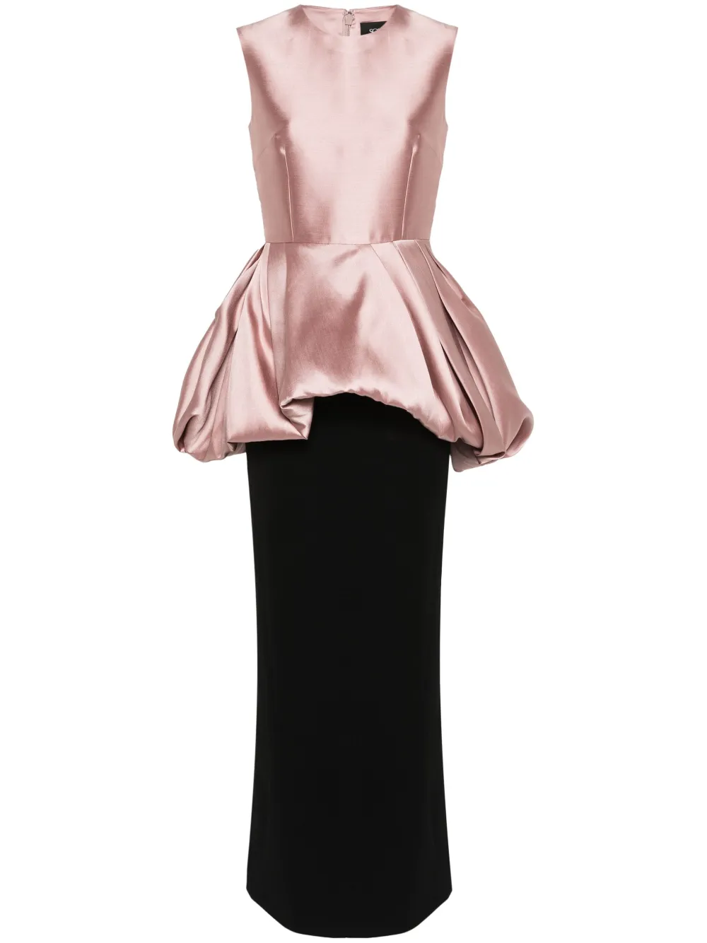 

Платье Emi с баской Solace London, розовый