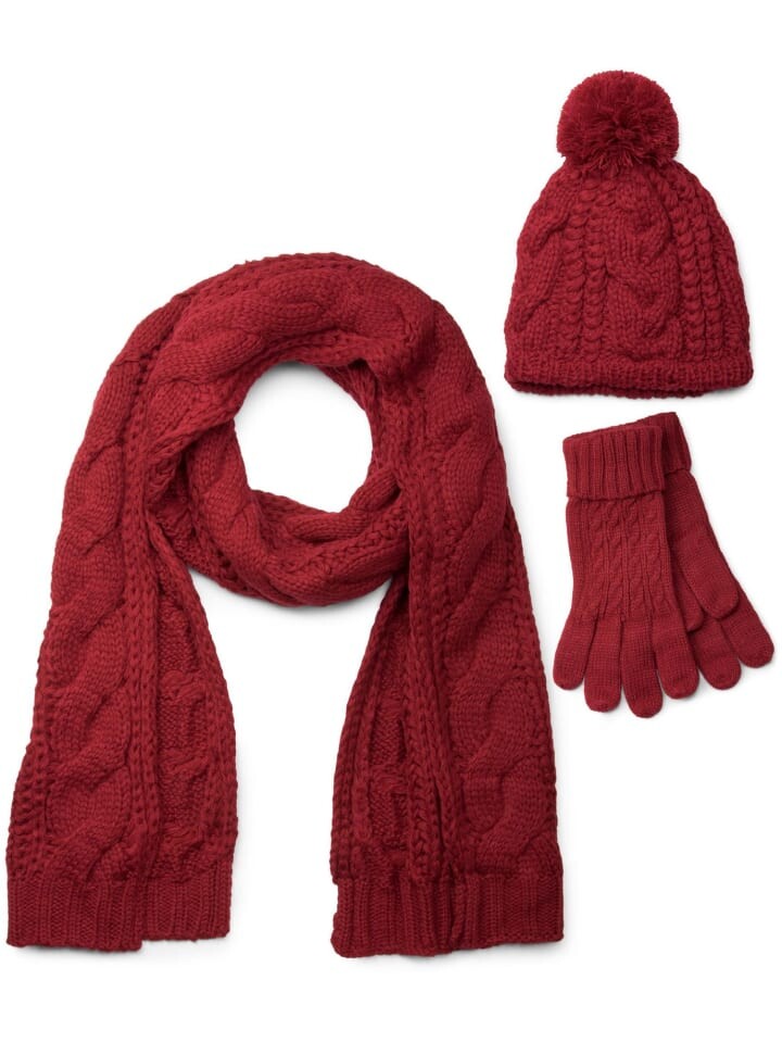 

Шарф styleBREAKER, цвет bordeaux/rot