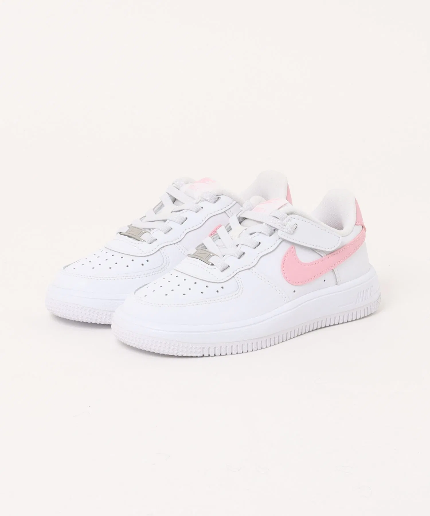 Детские кроссовки NIKE Air Force 1 Low EasyOn бежевые