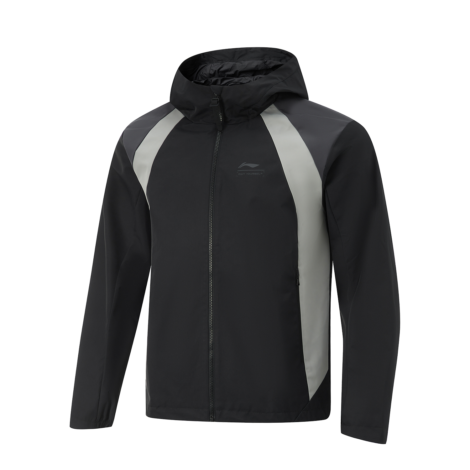 

LINING Фитнес куртка тренч черный мужской, Black